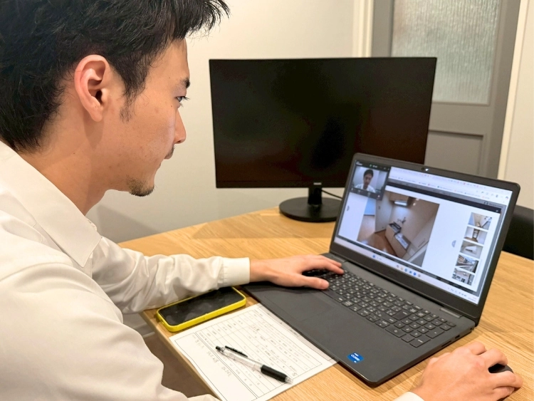 オンラインでのお部屋探し