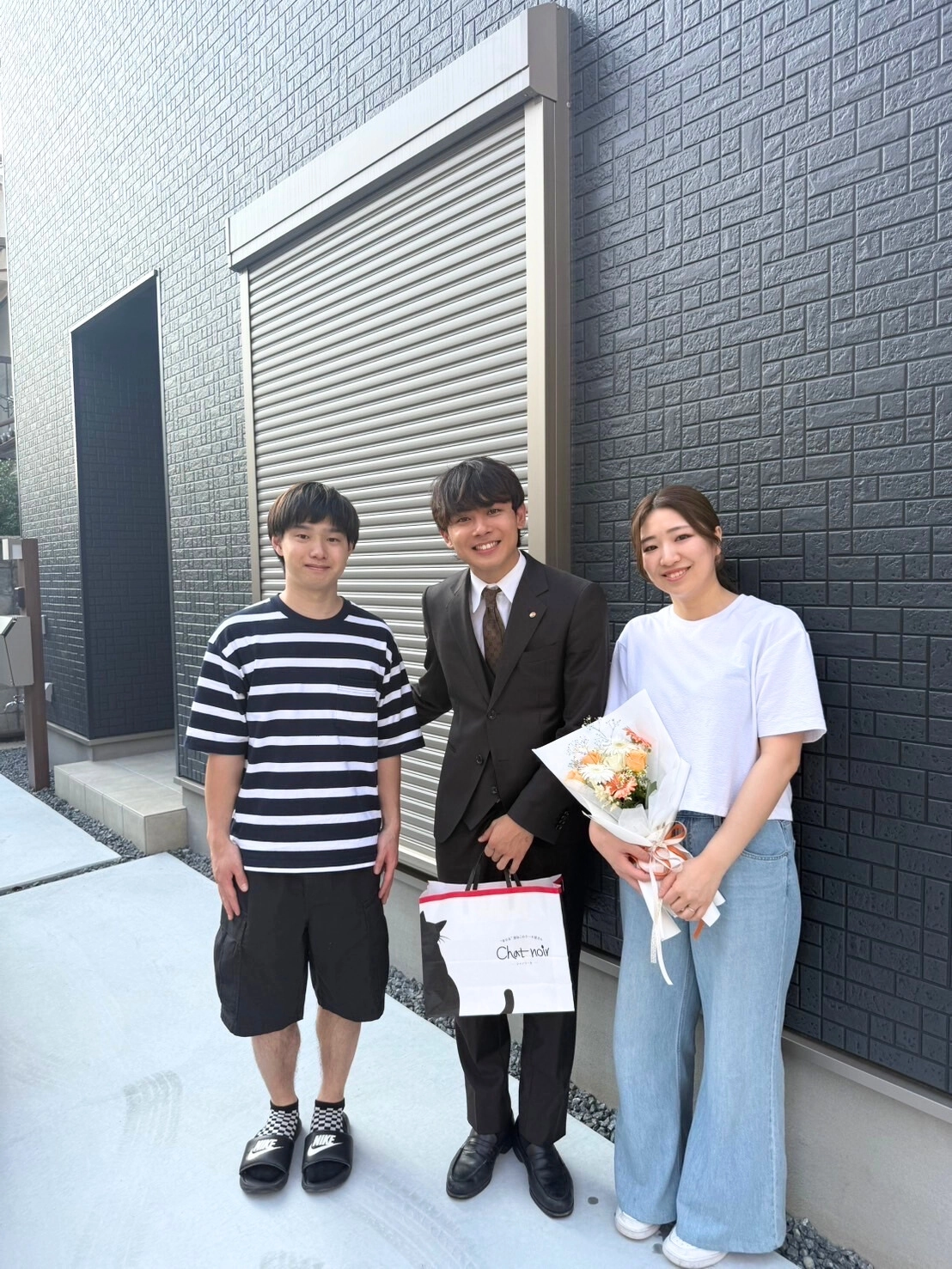社長とお客様